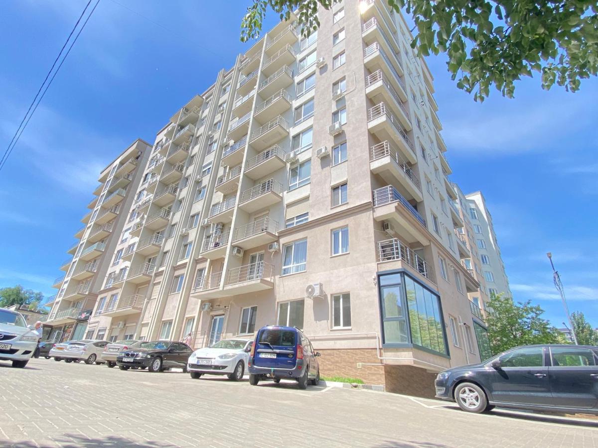 New Lux Apartment In 基希讷乌 外观 照片