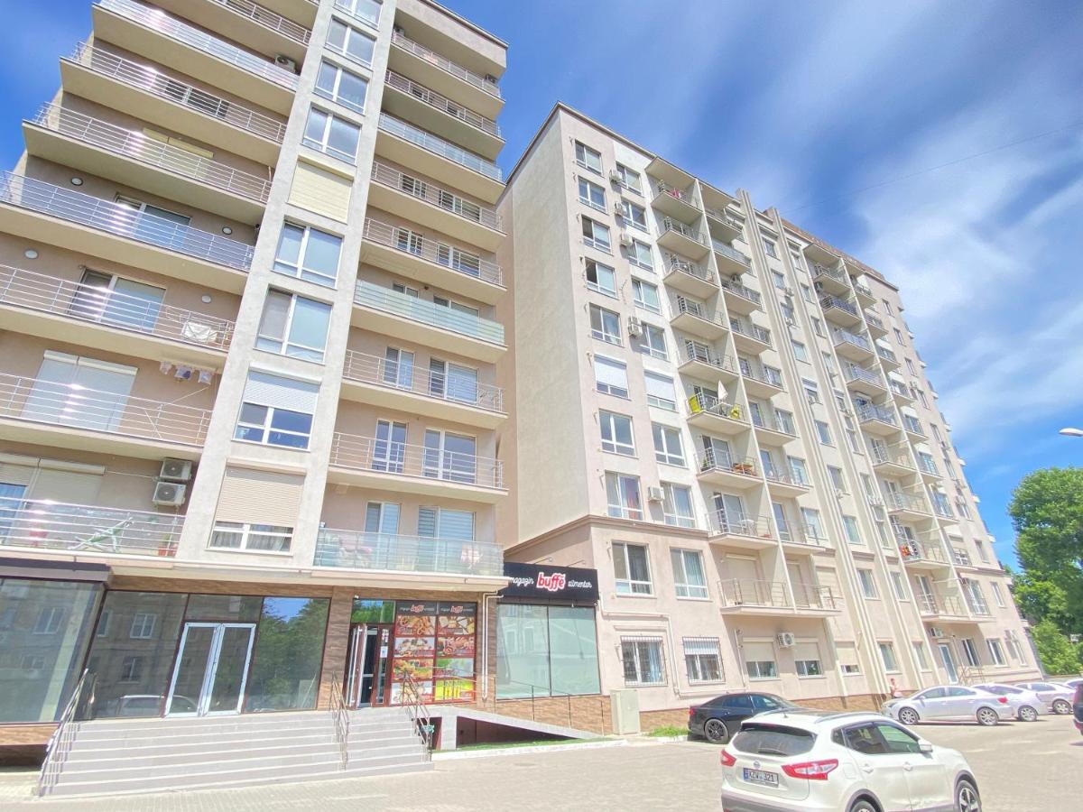 New Lux Apartment In 基希讷乌 外观 照片